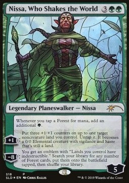 Nissa, Who Shakes the World SLD-518 Rare Englisch