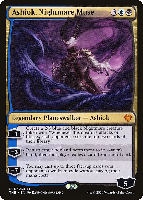 Ashiok, Nightmare Muse THB-208 Mythic Englisch