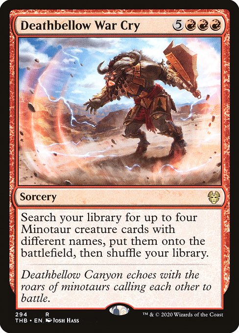 Magic: Deathbellow War Cry