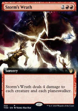 Storm's Wrath XTHB-322 Rare Englisch