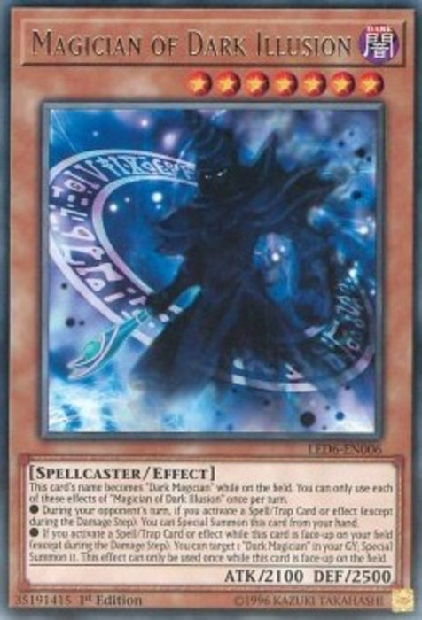 Magician of Dark Illusion LED6-EN006 Rare Englisch