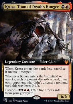 Kroxa, Titan of Death's Hunger XTHB-340 Mythic Englisch