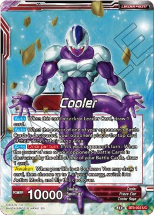 Cooler // Cooler, Revenge Transformed BT9 Uncommon Englisch