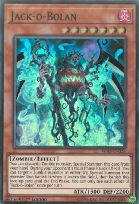 Jack-o-Bolan IGAS-EN026 Super Rare Englisch