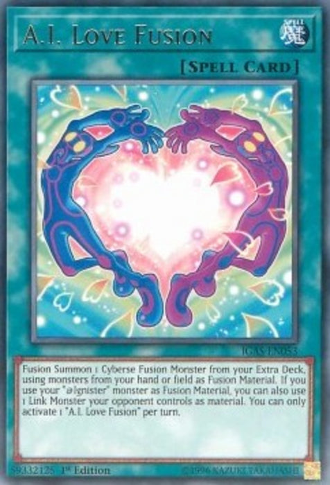 A.I. Love Fusion IGAS-EN053 Rare Englisch