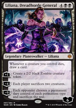 Liliana, Schreckenshorde-Generalin PTHB-97 Mythic Deutsch