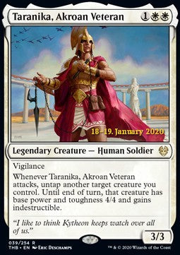 Taranika, akroische Veteranin PTHB-39 Rare Deutsch