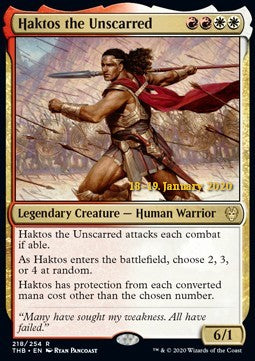 Haktos the Unscarred (V.2) PTHB-218 Rare Englisch
