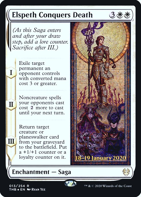 Elspeth Conquers Death (V.2) PTHB-13 Rare Englisch