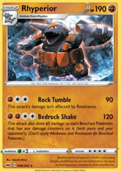 Rhyperior SSH-99 Holo Rare Englisch