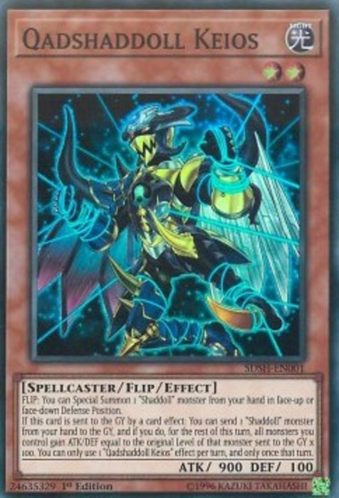 Qadshaddoll Keios SDSH-EN001 Super Rare Englisch