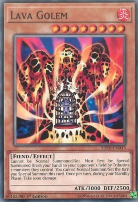 Lava Golem SDSH-EN013 Common Englisch
