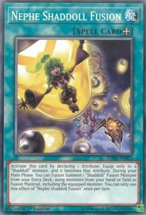 Nephe Shaddoll Fusion SDSH-EN025 Common Englisch