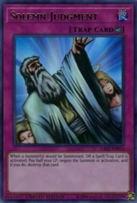 Solemn Judgment LART-EN014 Ultra Rare Englisch