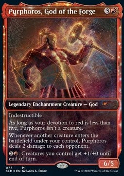 Purphoros, God of the Forge SLD-77 Mythic Englisch