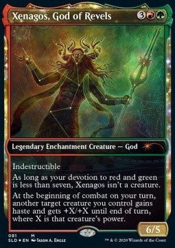 Xenagos, God of Revels SLD-81 Mythic Englisch