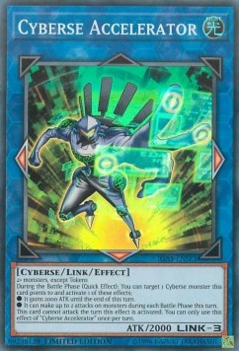 Cyberse Accelerator IGAS-ENSE1 Super Rare Englisch