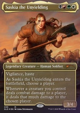 Saskia the Unyielding SLD-55 Mythic Englisch