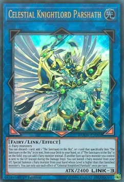 Celestial Knightlord Parshath DUOV-EN002 Ultra Rare Englisch