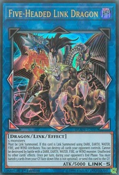 Five-Headed Link Dragon DUOV-EN007 Ultra Rare Englisch