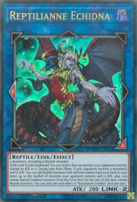 Reptilianne Echidna DUOV-EN016 Ultra Rare Englisch