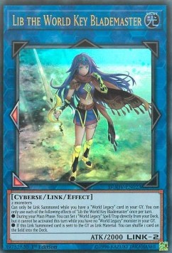 Lib the World Key Blademaster DUOV-EN023 Ultra Rare Englisch