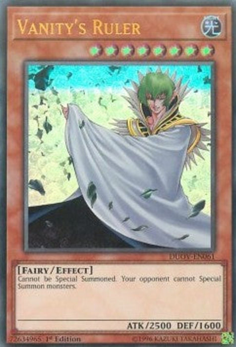 Vanity's Ruler DUOV-EN061 Ultra Rare Englisch