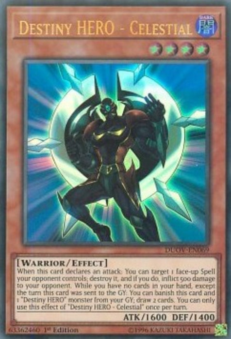 Destiny HERO - Celestial DUOV-EN069 Ultra Rare Englisch