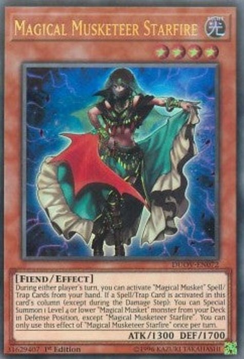 Magical Musketeer Starfire DUOV-EN072 Ultra Rare Englisch