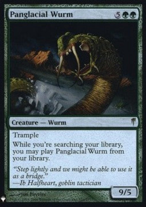 Panglacial Wurm MYS-116 Rare Englisch