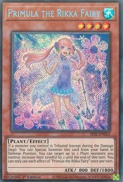 Primula the Rikka Fairy SESL-EN015 Secret Rare Englisch