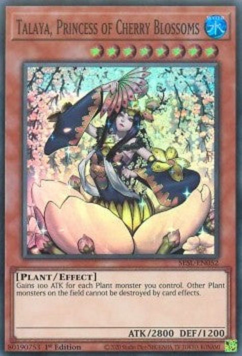 Talaya, Princess of Cherry Blossoms SESL-EN052 Super Rare Englisch