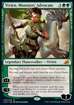 Vivien, Monsters' Advocate IKO-175 Mythic Englisch