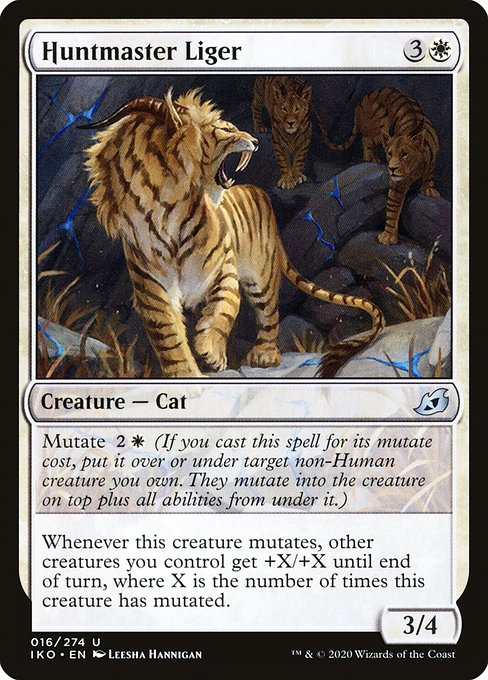 Huntmaster Liger IKO-16 Uncommon Englisch