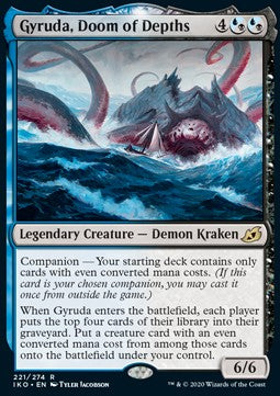 Gyruda, Verdammnis der Tiefen IKO-221 Rare Deutsch