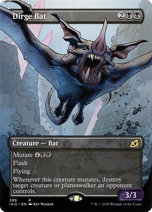 Magic: Dirge Bat