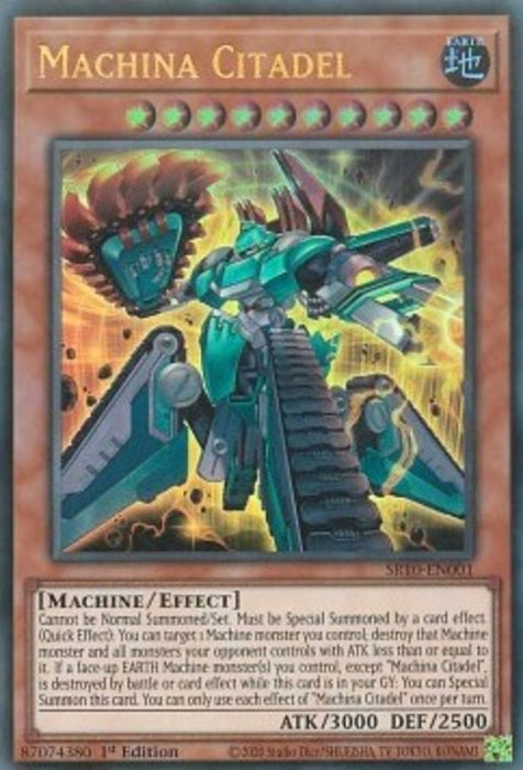 Machina Citadel SR10-EN001 Ultra Rare Englisch