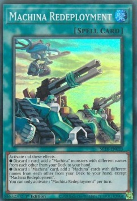Machina Redeployment SR10-EN023 Super Rare Englisch