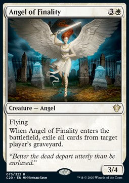 Angel of Finality C20-75 Rare Englisch