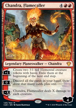 Chandra, Flamecaller C20-145 Mythic Englisch