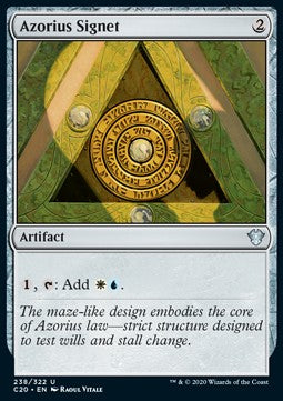 Azorius Signet C20-238 Uncommon Englisch