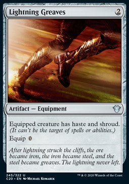 Lightning Greaves C20-245 Uncommon Englisch