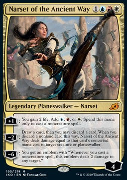Narset des alten Weges IKO-195 Mythic Deutsch