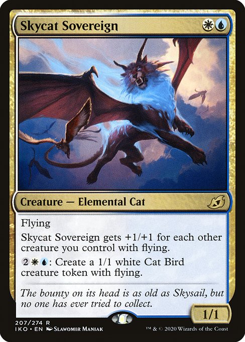 Skycat Sovereign IKO-207 Rare Englisch
