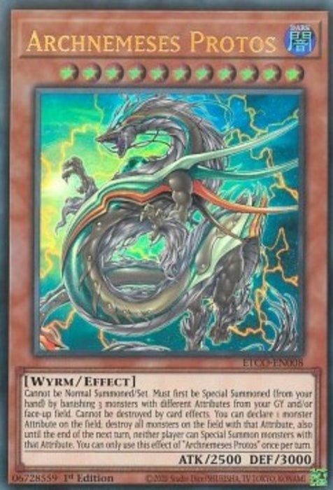 Archnemeses Protos ETCO-EN008 Ultra Rare Englisch