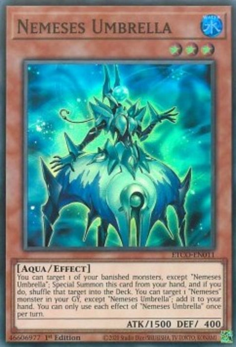 Nemeses Umbrella ETCO-EN011 Super Rare Englisch