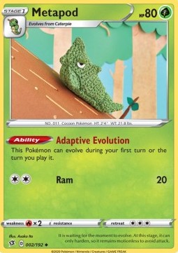 Metapod RCL-2 Uncommon Englisch