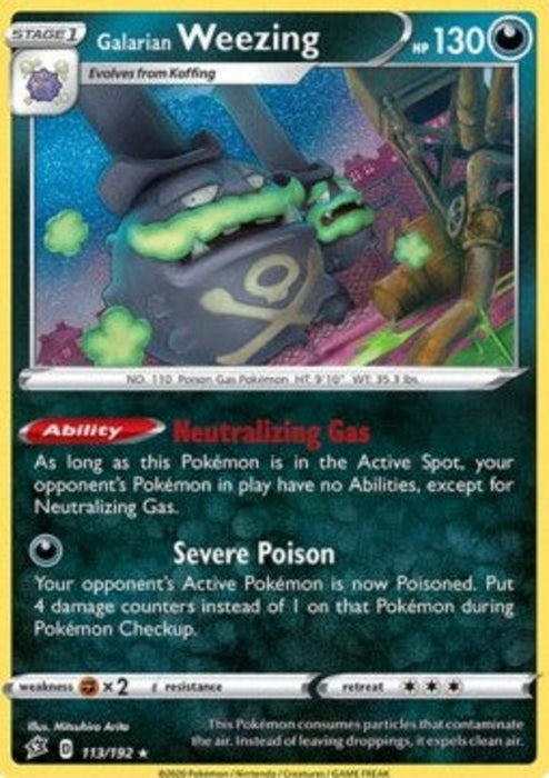 Galar- Smogmog RCL-113 Holo Rare Deutsch