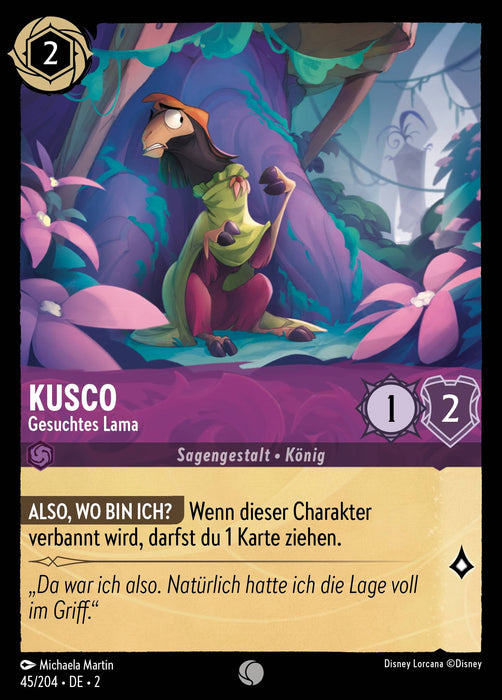 Kusco - Gesuchtes Lama 2ROF-045 Common Deutsch