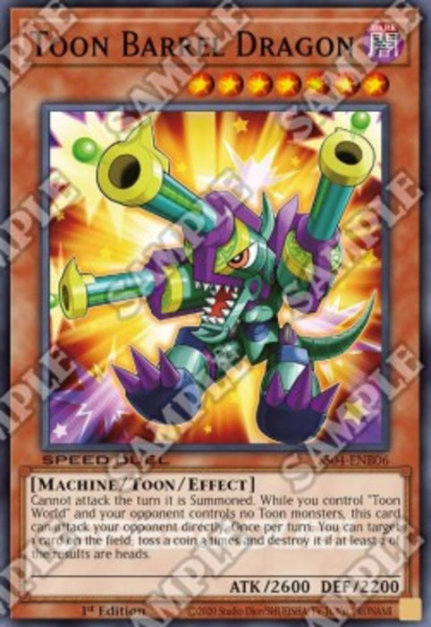 Toon-Pistolendrache SS04-DEB06 Common Deutsch